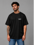 M:N Drop T-Shirt Black