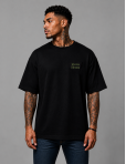 M:N Engineered T-Shirt - Black/Red