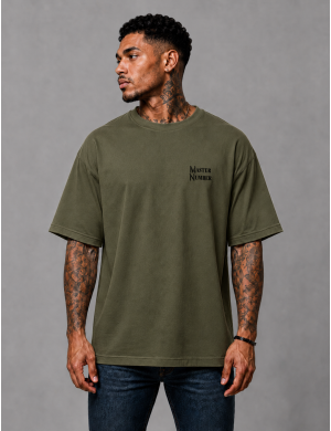 M:N Engineered T-Shirt - Green/Black