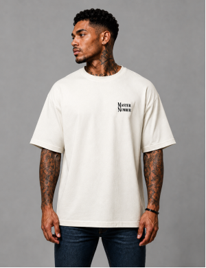 M:N Engineered T-Shirt - White/Black