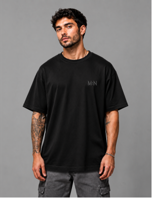 M:N Division T-Shirt Black