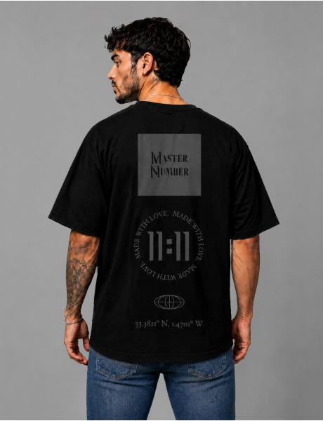 M:N Drop T-Shirt Black