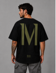 M:N Identity T-Shirt Black/Grey