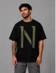 M:N Identity T-Shirt Black/Grey