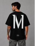 M:N Identity T-Shirt Black/Grey