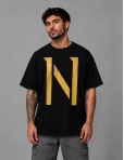 M:N Identity T-Shirt Black/Grey